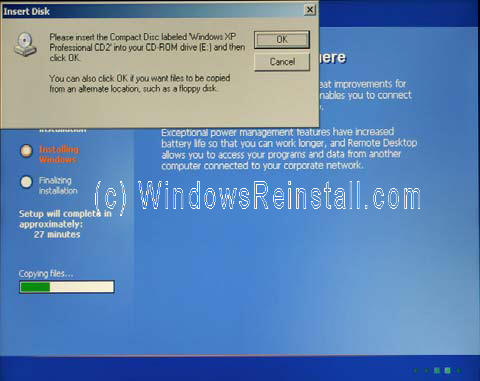 hoe maak je dat je gewoon Windows XP Media Center herstelschijf